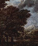 Nicolas Poussin Die vier Jahreszeiten painting